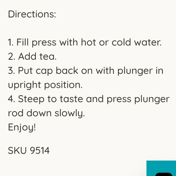 NIB Sipology personal tea press cloud white - Picture 8 of 8